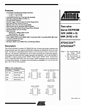 DataSheet AT24C64A pdf